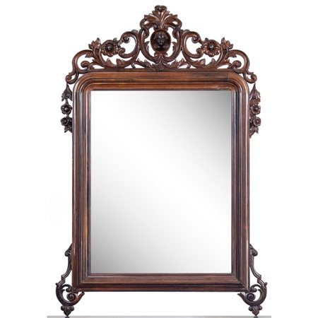 MANIFATTURA SICILIANA DEL XIX SECOLO, Specchiera