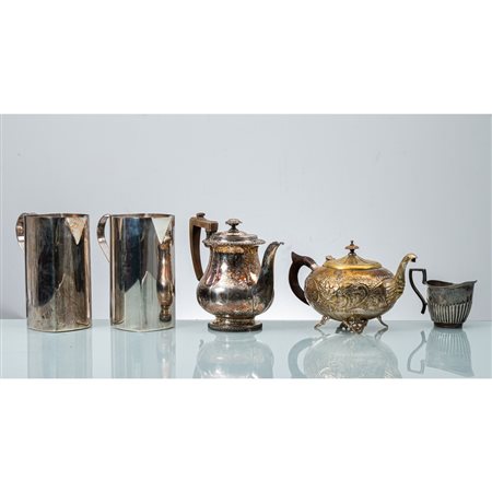 MANIFATTURA EUROPEA XX SECOLO, Oggetti in sheffield e metallo