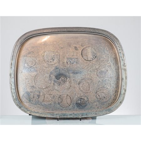 MANIFATTURA INGLESE DEI PRIMI DEL '900, Vassoio