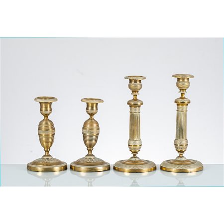 MANIFATTURA FRANCESE DEI PRIMI DELL'800, Quattro monocera