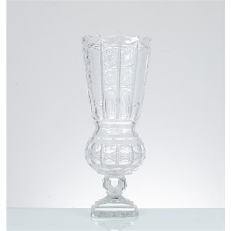 CRISTALLO DI BOEMIA DEL XX SECOLO, Vaso