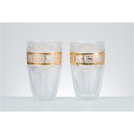 MANIFATTURA EUROPEA DEL XX SECOLO, Coppia di vasi