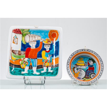 DE SIMONE, Ciotola e centrotavola