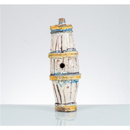 MANIFATTURA DI CALTAGIRONE DEL XIX SECOLO, Piccolo contenitore