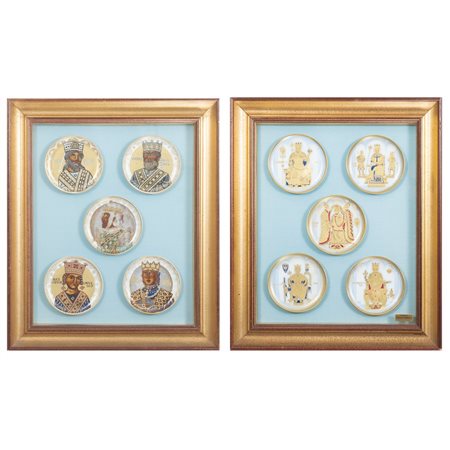 NICASIO, Collezione di dieci piattini