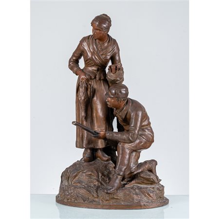 PAUL-ARMAND BAYARD DE LA VINGTRIE, Gruppo in bronzo