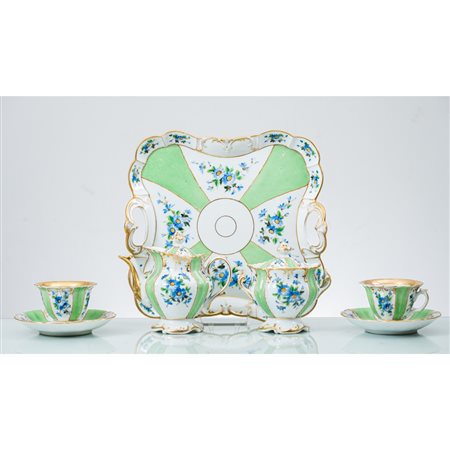 MANIFATTURA ITALIANA DEL XIX SECOLO, Tête a Tête