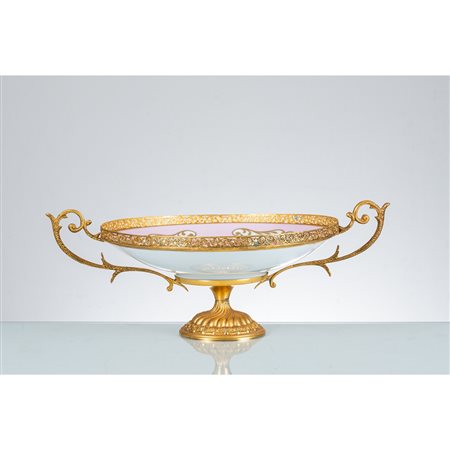 MANIFATTURA FRANCESE DELLA SECONDA METÀ DEL XX SECOLO, Alzata