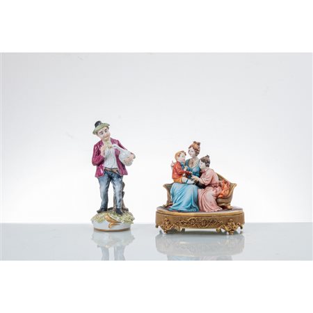 MANIFATTURA ITALIANA DEL XX SECOLO, Gruppo e scultura