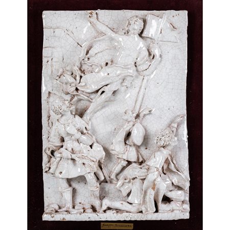 G. BONACCORSO, Altorilievo in ceramica