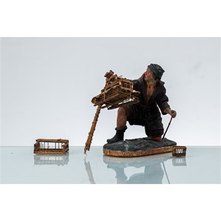 SCUOLA DEL MATERA DEL XVIII SECOLO, Scultura da presepe