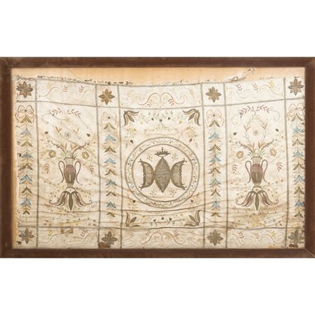 MANIFATTURA SICILIANA DELLA FINE DEL XVIII SECOLO, Paliotto