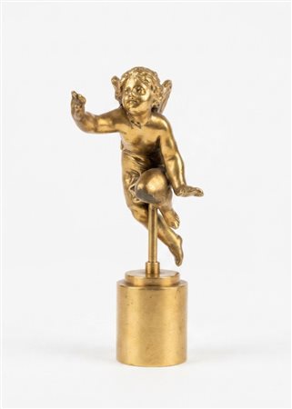 Scultura in bronzo dorato, XIX secolo