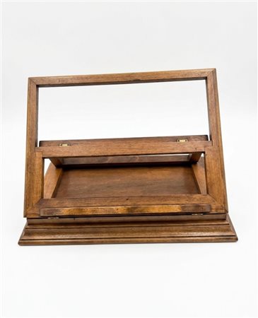 Leggio da tavolo a inclinazione variabile Legno di noce