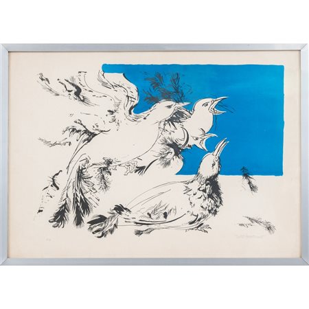 TOTÒ BONANNO, Litografia a colori