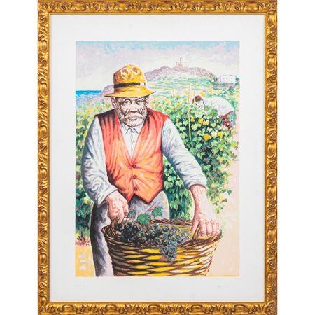 FRANCESCO MARINO, Serigrafia a colori