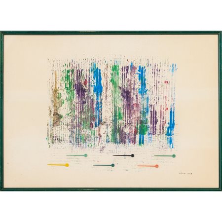 PITTORE DEL XX SECOLO, Tecnica mista su carta