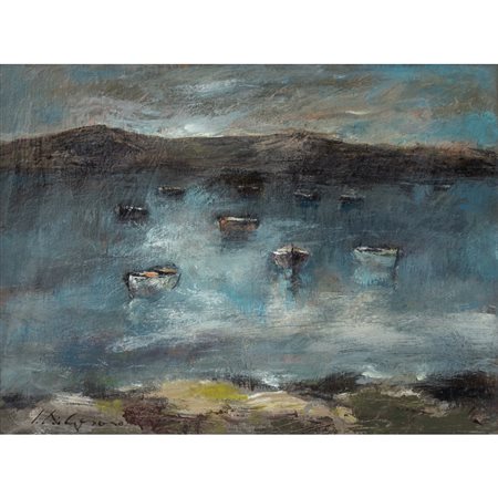 SIMONE DI GESARO, Olio su tela