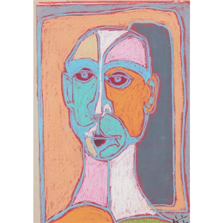 PITTORE DEL XX SECOLO, Pastello su carta