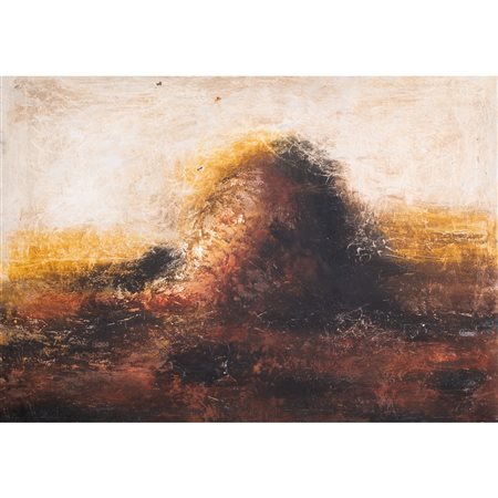 PIERO BOLLA, Senza titolo, Olio su masonite