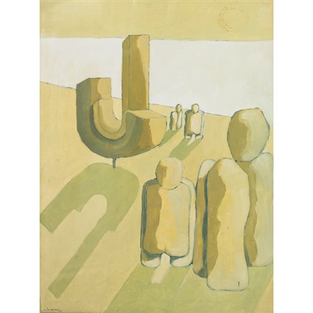 ANTONINO LA MONACA, Olio su tela