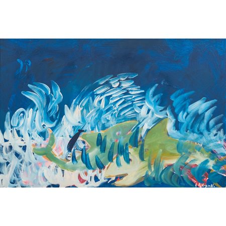 FRANCESCA DI CARPINELLO, Olio su tela