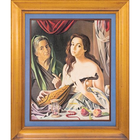 GREGORIO SCILTIAN, Opera multipla, stampa su tela