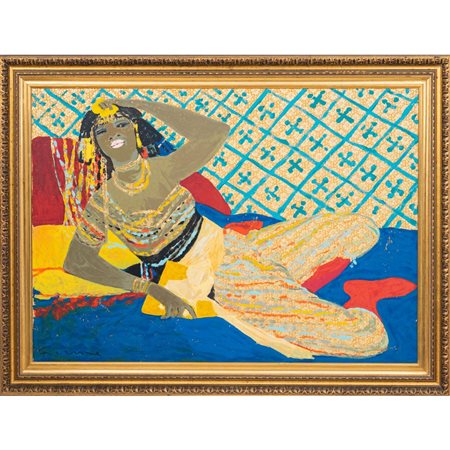 SALVATORE FIUME, Serigrafia polimaterica