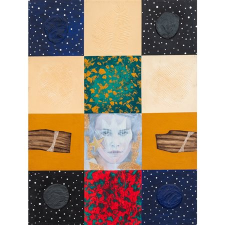 SERGIO GIOIELLI, Tecnica mista su tela