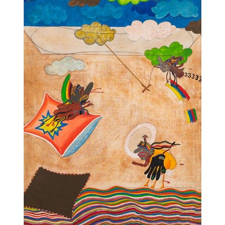 ANDRZEJ BIENKOWSKI, Olio e tempera su tela