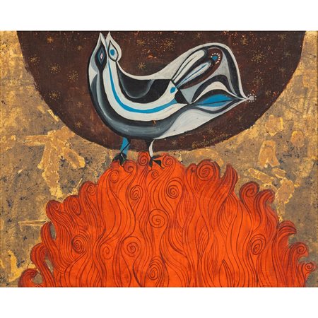 THEODORA STENDL, Olio su tela