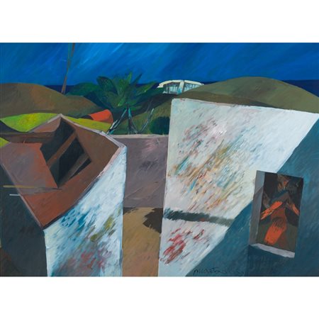 GIGI MARTORELLI, Mattino, Olio su tela