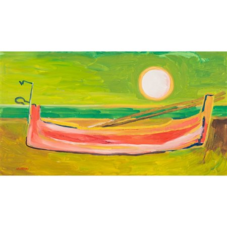 ALDO PECORAINO, Olio su tela