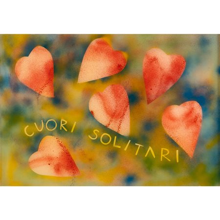 GIORGIO GOST, Tecnica mista inclusa in resina