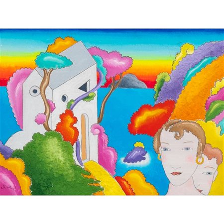 LUCA ALINARI, Olio e resina su tavola