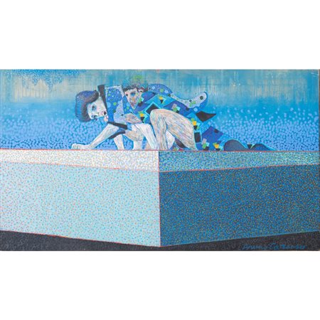 BRUNO CARUSO, Estasi, Olio su tela