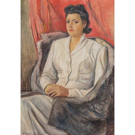 ALFONSO AMORELLI, Olio su tela