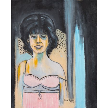 BRUNO CARUSO, Olio su tela