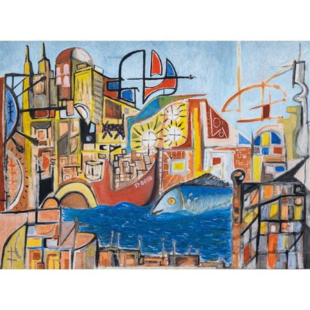 BALDO INDELICATO, Olio su tela