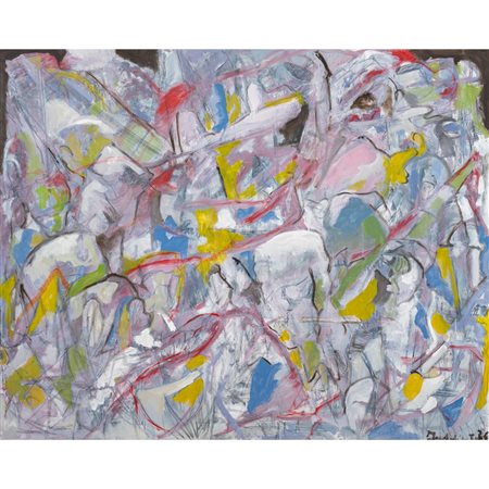 BALDO INDELICATO, Olio su tela