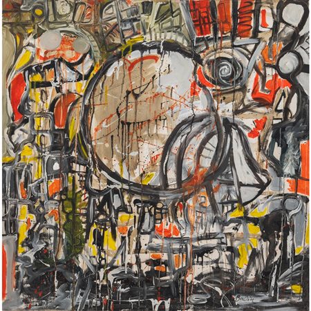 BALDO INDELICATO, Olio su tela