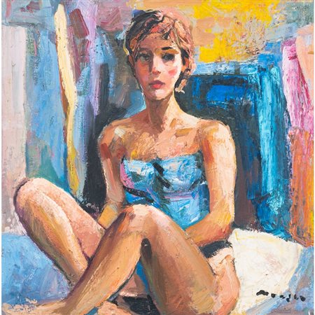 PASQUALE MONACO, Olio su tela