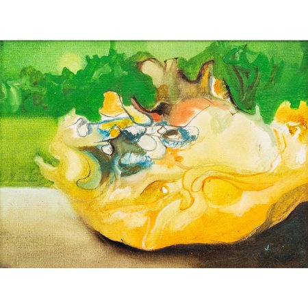 ENRICO VISANI, Olio su cartone telato