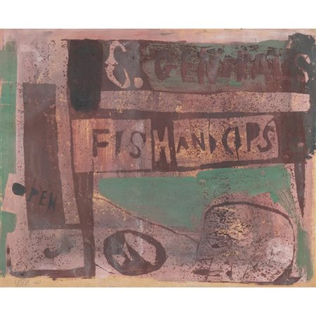 GIORGIO CARPINTERI, Tecnica mista su carta