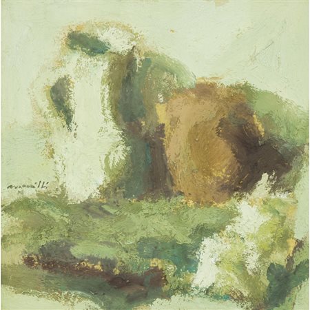 FRANCO MARZILLI, Olio su tela