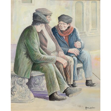 FRANCESCO MARINO, Olio su tela