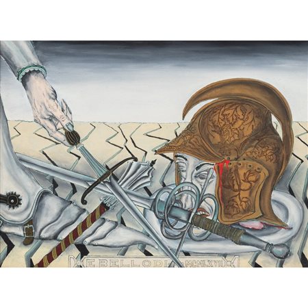 EDOARDO BELLODI, Olio su tela