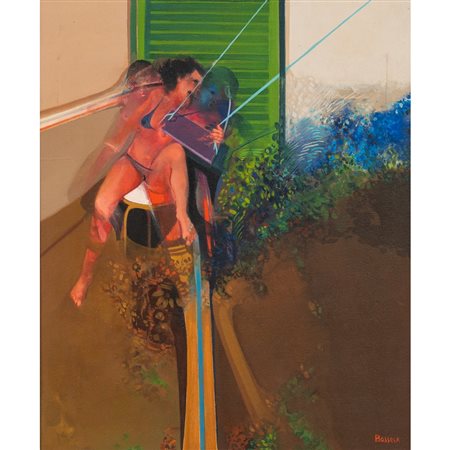 GIORGIO BOSSOLA, Olio su tela