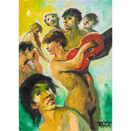RODOLFO ZITO, Olio su tela