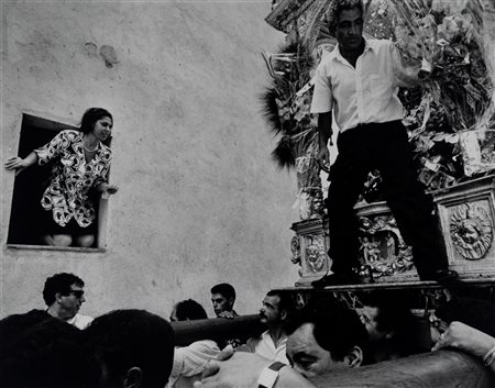 Giuseppe Leone (1936 - 2024)  - Frazzanò, Nebrodi, San Lorenzo, 1980s